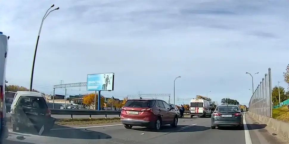 foto-post-ob-avarii-vozle-Zhdanovichi